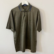 Polo Fred Perry Sportswear verde oliva con logo ricamato taglia L
