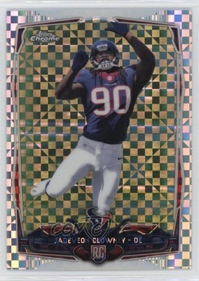 2014 Topps Chrome Retail X-Fractor Jadeveon Clowney #120 Rookie RC 1e0