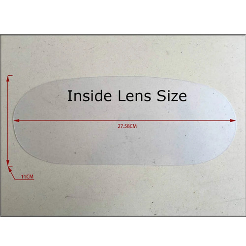 10 Pieces Sandblast Helmet Safety Shields PVC Lens for Sandblaster Helmet TS-02B - Picture 6 of 6