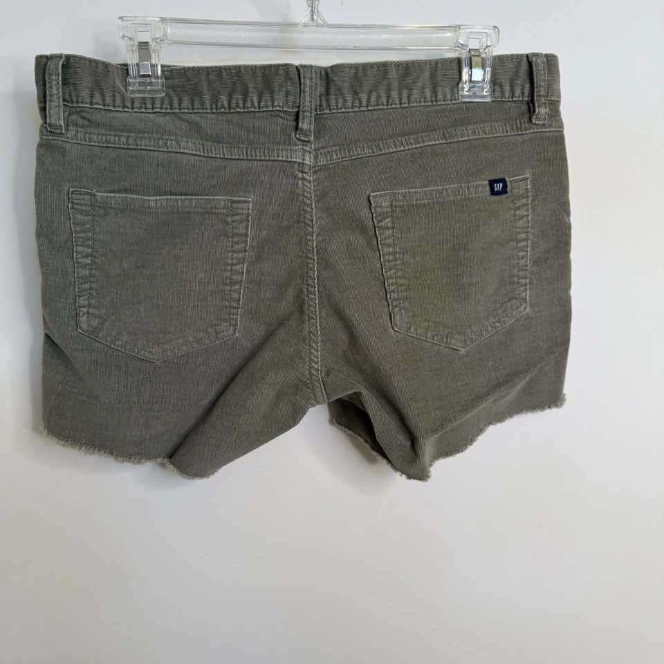 Pantalones Cortos Gap Talla 8 Verde Curdorey Corte  Foto 4 de 4