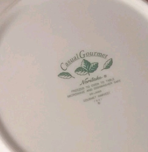 NORITAKE Gourmet Harvest 11 1/2" SALAD OrPASTA XL SERVING BOWL - Perfect ForFall - Picture 11 of 11