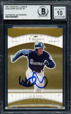Ichiro Suzuki Auto 2001 Donruss Classics RC 146 Mariners Sig 10 214/585 Beckett