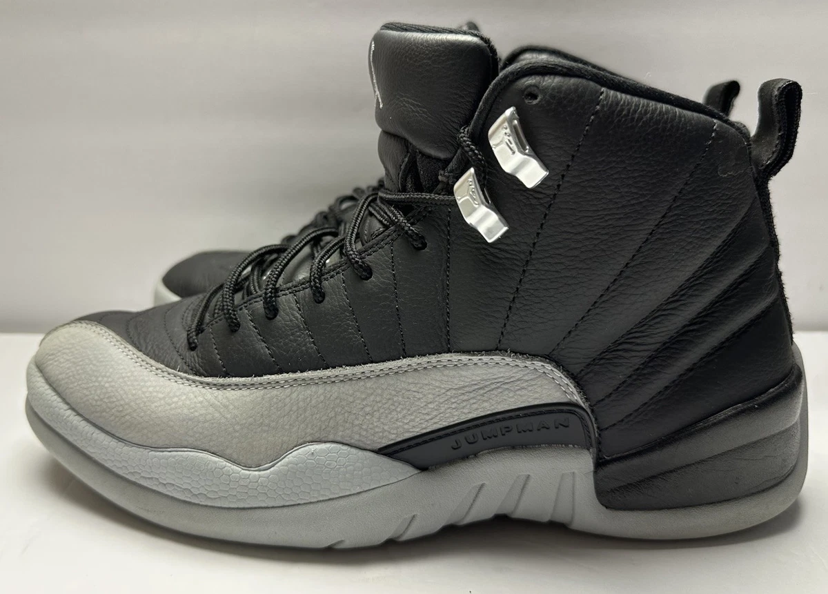 Jordan 12 Retro Black Wolf Grey for Sale | Authenticity Guaranteed