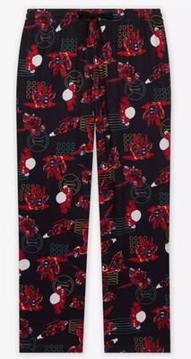 Disney Big Hero 6 Baymax in Suit Allover Print Unisex Sleep Pants - BoxLunch XL
