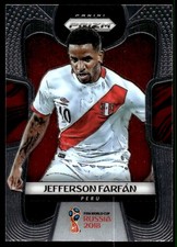 Jefferson Farfan 2018 Panini Prizm FIFA World Cup #296 Peru Soccer READ