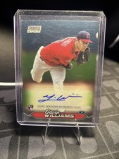 2024 Topps Stadium Club Gavin Williams RC Chrome Auto Guardians #SCCA-GW
