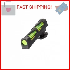 HIVIZ GL2014 Glock Interchangeable LITEWAVE Front Handgun Sight , Black
