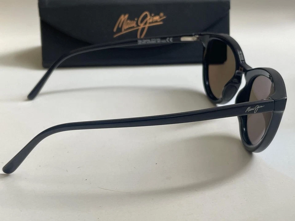 Очки солнцезащитные поляризованные Maui Jim Star Gazing 813-03 темно-синие/синие зеркальное стекло новые - Изображение 4 из 4