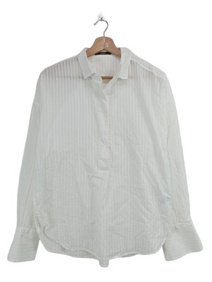 WINDSOR Hemd-Bluse Damen Bluse Gr. DE 36 weiß Casual-Look