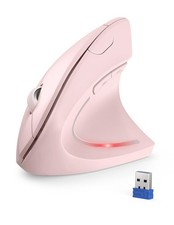 2.4G Ergonomic Mouse Vertical Wireless - 4800 DPI Optical Carpal Tunnel Mice ...