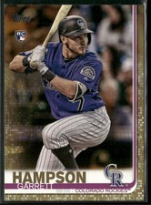 2019 Topps #85 Garrett Hampson Gold #/2019