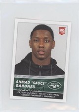 2022 Panini NFL Sticker & Card Collection Stickers Ahmad Gardner Sauce #107 0ps8