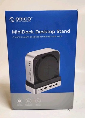 ORICO MiniDock Storage Expansion Dock for Mac Mini M4&M4 Pro Stand USB3.2