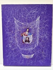 ALBERT RADOCZY PAINTING ABSTRACT EXPRESSIONISM MODERNISM SURREALIST 20" 1974