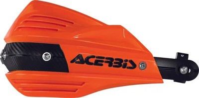Acerbis X Factor Hand Guards Orange Black Husaberg FS570 11-12