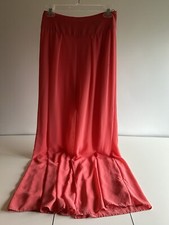 Fashion Nova Women's Gown Pants Lined Coral Size S