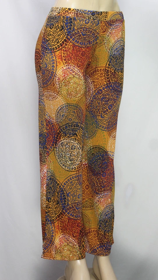 Cha Cha Vente Women's Pants Stretch Multicolor Petite Size PM - Image 4 of 4