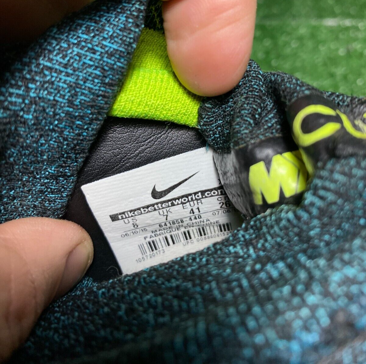 2015 ACC Nike Mercurial Victory Vapor FG Superfly V CR7 RONALDO 8 US Carbon