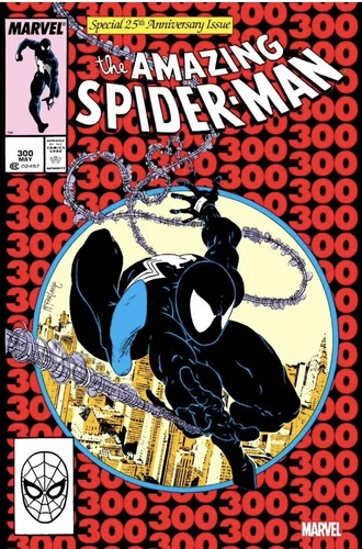 FOIL AMAZING SPIDER-MAN #300 MCFARLANE FACSIMILE VARIANT 2023 1ST APP VENOM NM