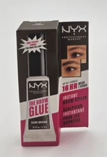 NYX PROFESSIONAL MAKEUP The Brow Glue, Extreme Hold Tinted Eyebrow Gel-R0089