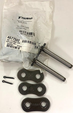 TSUBAKI COTTERED ROLLER CHAIN 100-2 CP TYPE CONN LINK 1 1/4 INCH PITCH