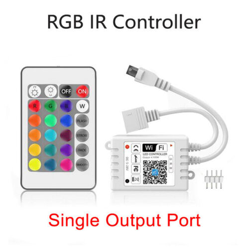 WiFi Smart RGB controller with 24key IR remote APP For 2835 5050 RGB LED strip - Picture 8 of 8