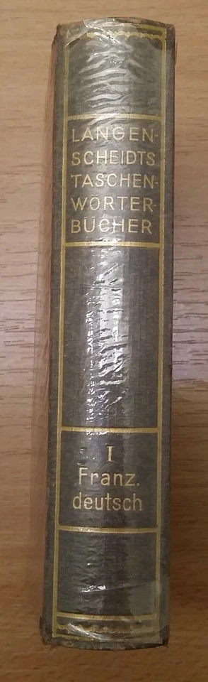Langenscheidt Taschenwörterbuch French German H.Black 1929 526 S - Image 3 of 4