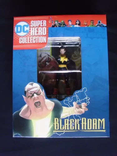 DC Comics Super Hero Collection - Black Adam Resin Figurine w/ Booklet - NIB
