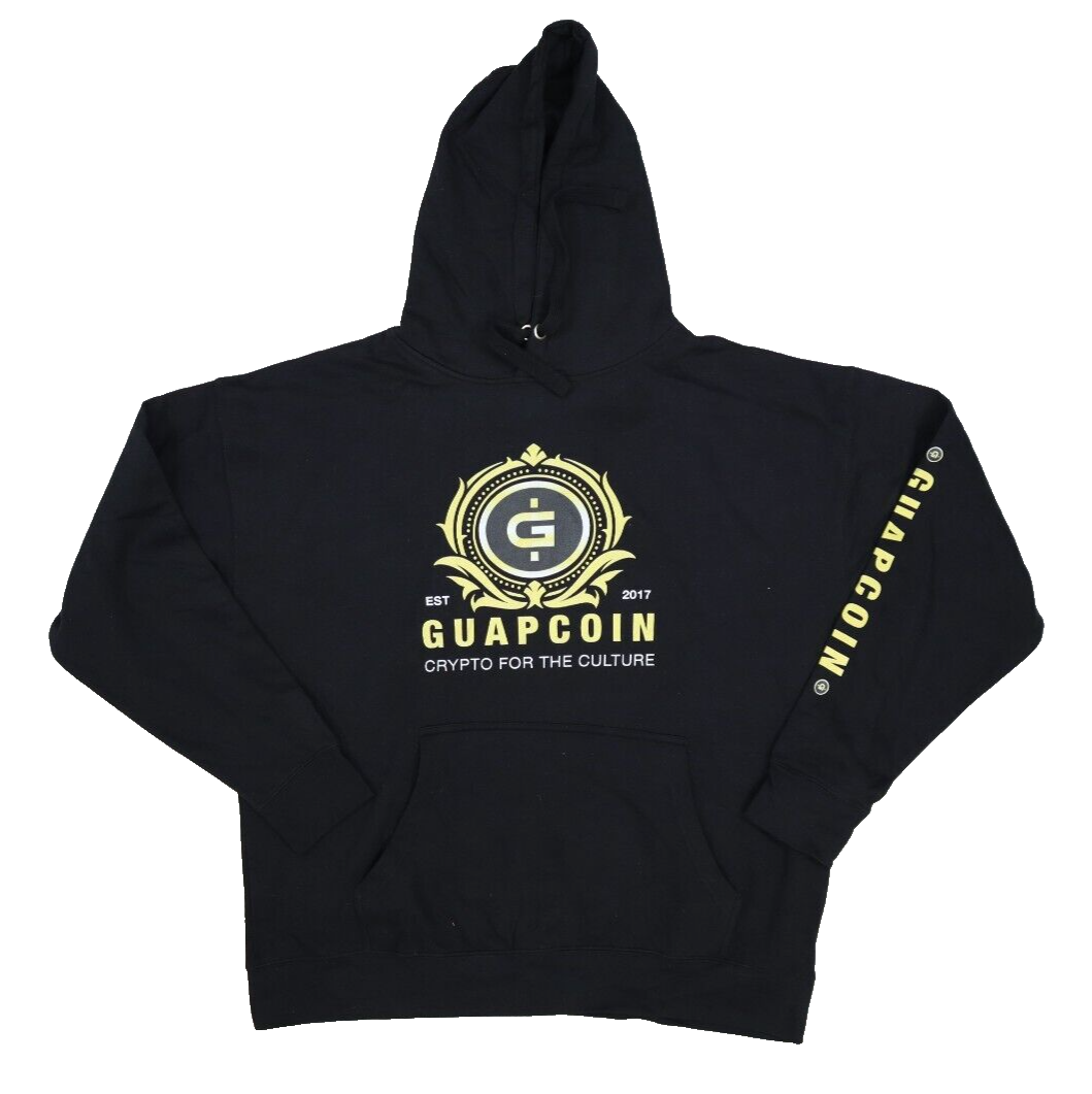 Guapcoin 2017 Crypto for the Culture Hoodie Sweatshirt Black Cotton  Heritage 2X | eBay