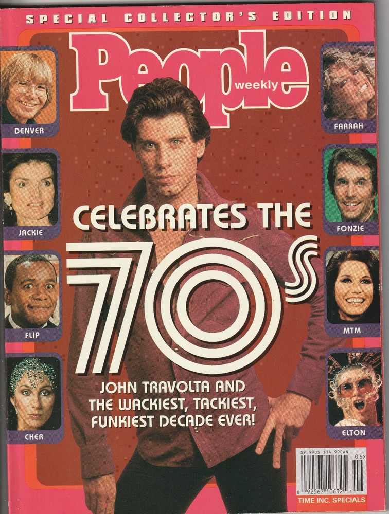 People Weekly Celebrates the 70s Special Collector's Edition Magazine 2000 Fine