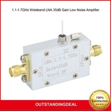 1.1-1.7GHz Wideband 35dB Gain Low Noise Amplifier for GPS/Beidou/GNSS Amplifier