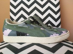 puma suede x bape