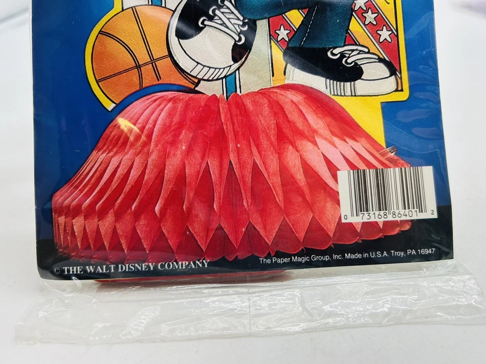 Decoração de feliz aniversário vintage Eureka Mickey Mouse festa favo de mel Disney EUA - Imagem 3 de 4