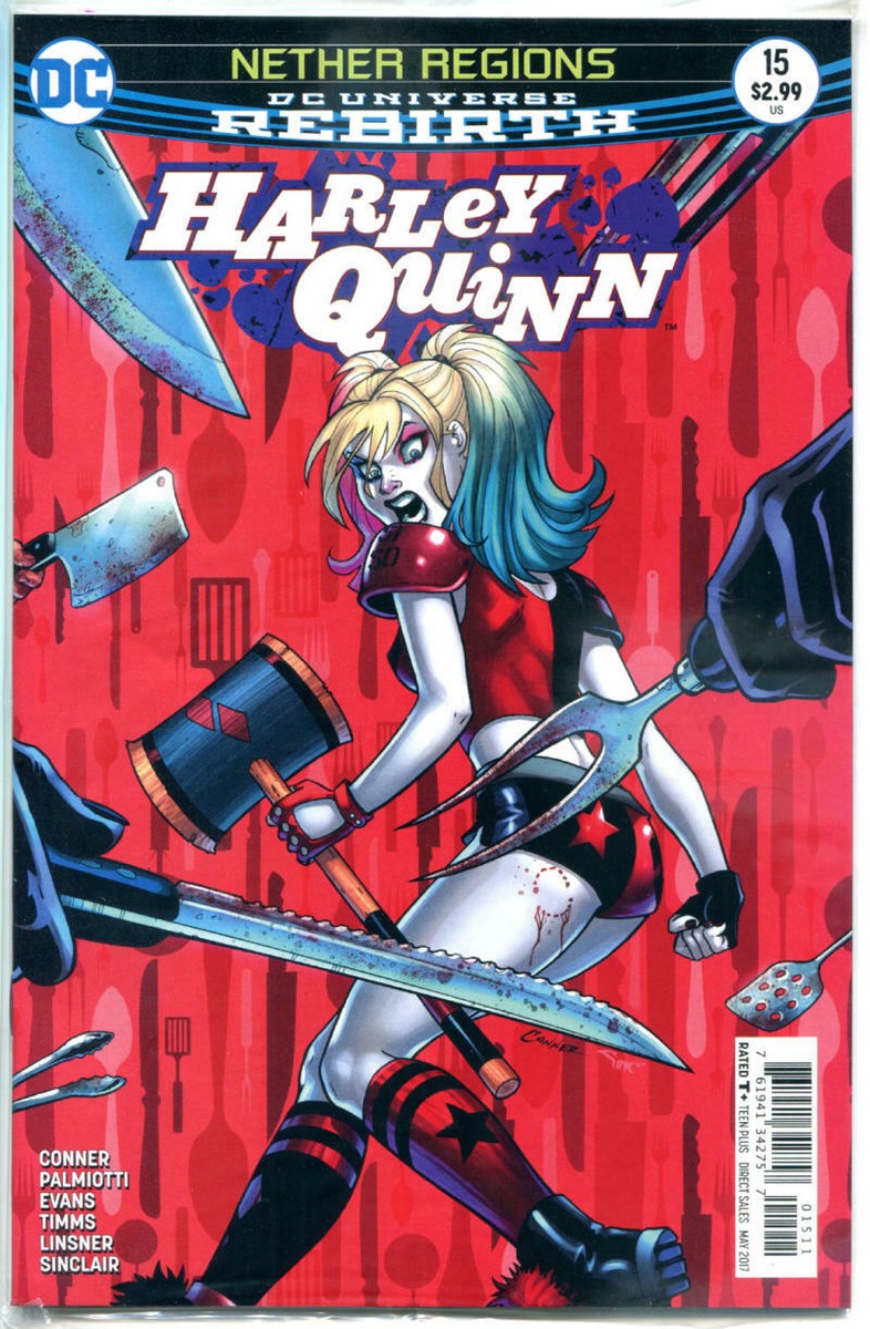 HARLEY QUINN #15, NM, Rebirth, Amanda Conner, Palmiotti, 2016,more