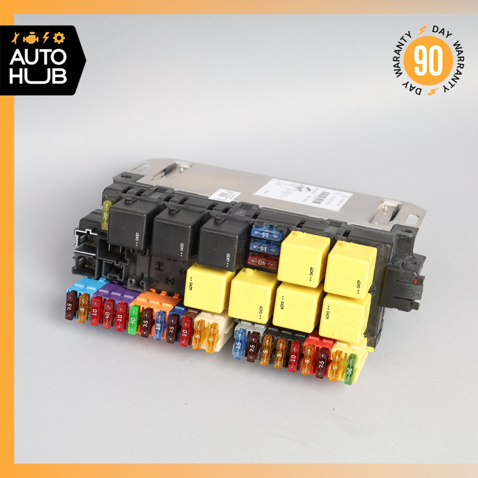 03-12 Mercedes R230 SL500 SL55 AMG Front Left SAM Fuse Box Control Module OEM
