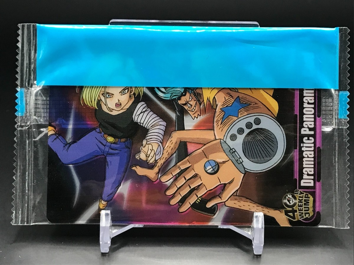Android 18 DRAGON BALL ONE PIECE 40th weekly JUMP Card TCG
