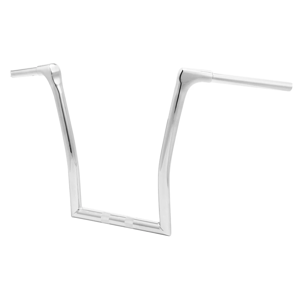 Manillar de barra de 1 1/4" Rise Ape Hanger de 15" apto para Harley Road King Fat Boy FLFBS Foto 4 de 4