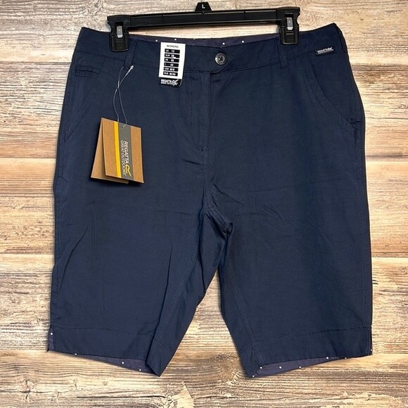 Regatta Women's Sophillia Bermuda Short In Navy Size NWT