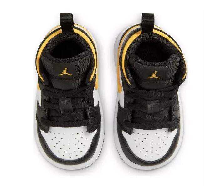 640735 177 Air Jordan 1 Mid Retro TD White Pollen Black Size 640735 177 Air Jordan 1 Mid Retro TD White Pollen Black Size