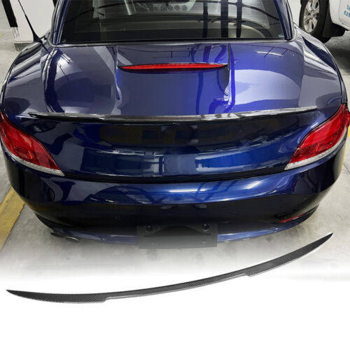 Carbon Fiber Rear Trunk Spoiler Wing Fit for BMW Z4 E89 Z Series 20i 30i 2009-15 - Picture 1 of 12