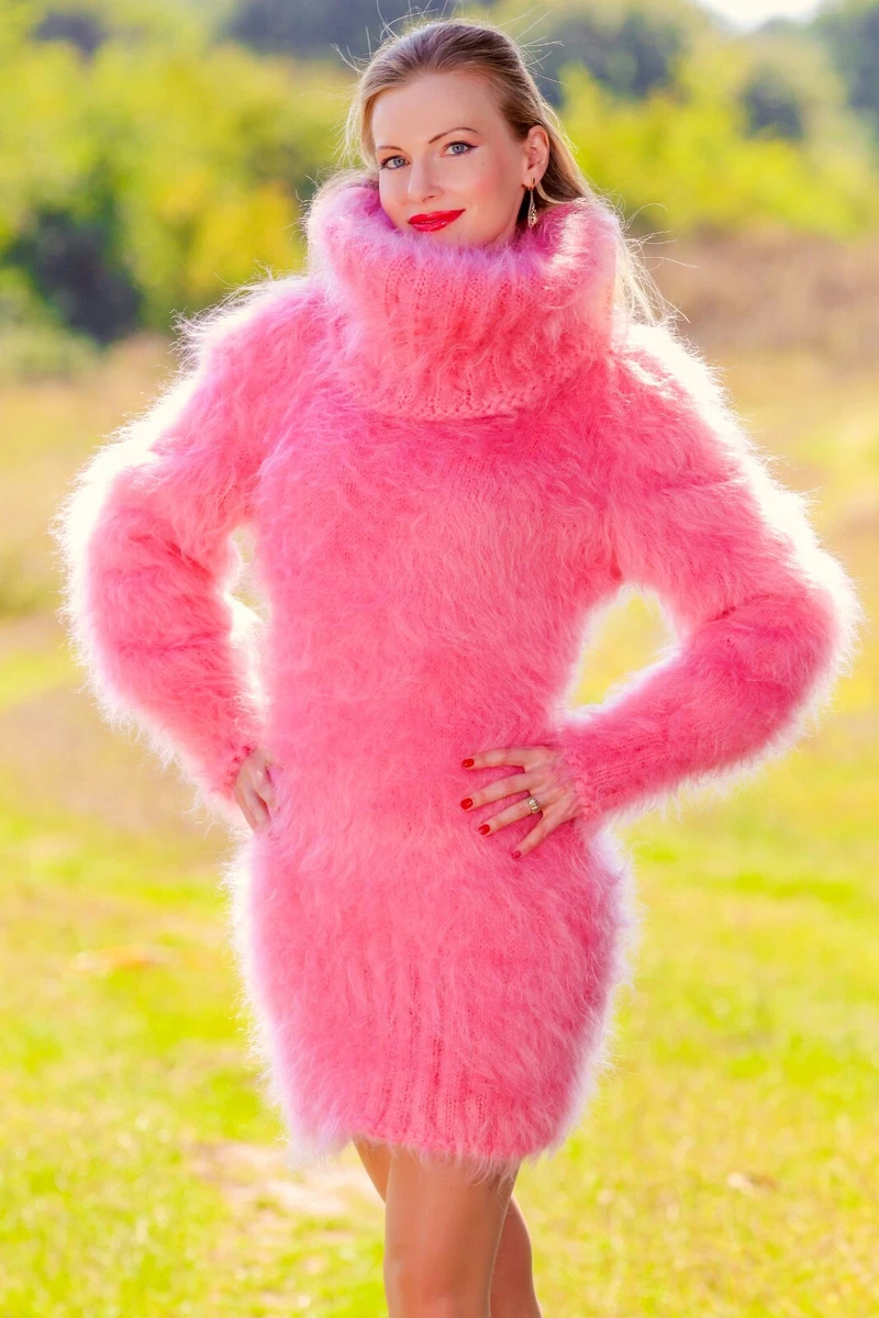 Turtleneck Pink Dresses for Women for sale | eBay
