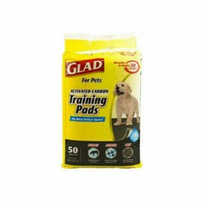 Glad Activated Dog Puppy Carbon Training Pads 50pk