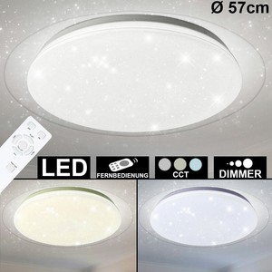 Led Tageslicht Decken Leuchte Dimmbar Sternenhimmel Effekt Fernbedienung Lampe Ebay