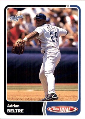 2003 Topps TOTAL #1 - #333   YOU PICK YOUR FAVS   MLB BASEBALL CARDS