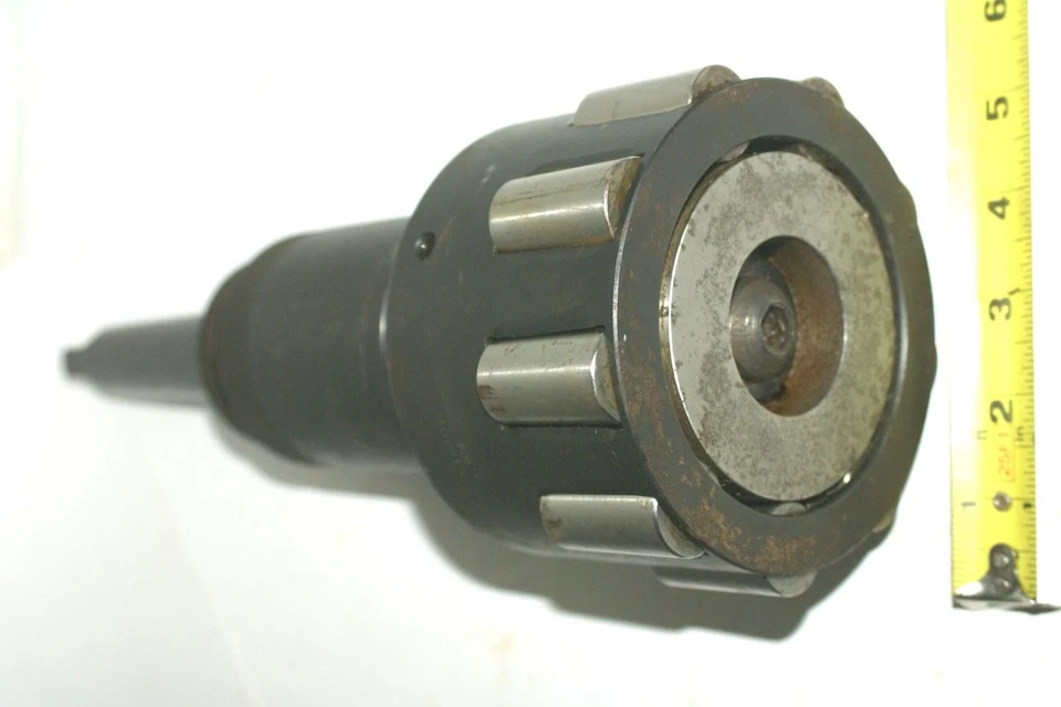 MADISON 4.906" MICROLLER ID HERRAMIENTA DE BRUÑIDO #4 Morse rodillo de engranaje cónico Foto 4 de 4