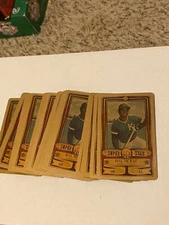Lot Of 25-1983 Perma-Graphics GOLD Baseball SS Credit Card HAL MCRAE NM-M