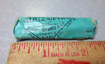 Vintage Kirby Beard & co hair pins 2 1/4, new old stock, Londong & Birm England