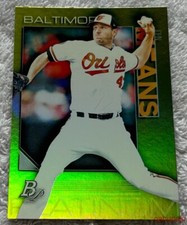2020 Bowman Platinum JOHN MEANS #4 Chartreuse Baltimore Orioles