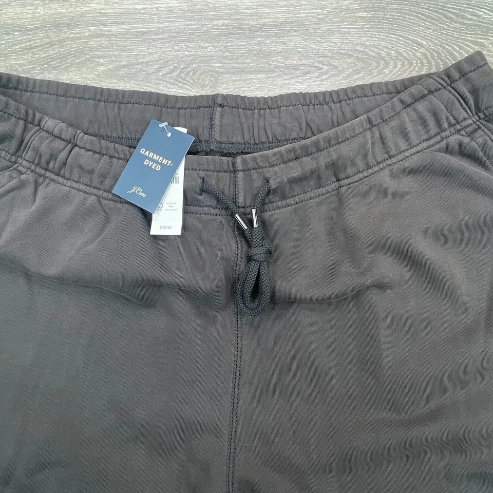 Брюки для бега мужские J Crew XL коричневая одежда окрашенные французские махровые тренировочные штаны комфорт - Изображение 4 из 4