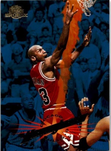 1995-96 "Error Card" SkyBox Premium Michael Jordan Chicago Bulls #15  - Bulls